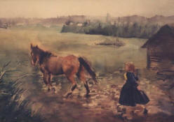 Girl With Horse