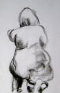 Nude in charcoal