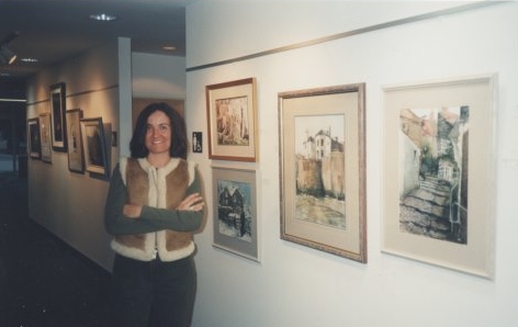 Artist Teresa L'Hirondelle